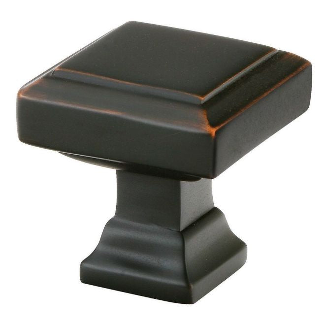 Emtek Geometric Square 1-3/8" Cabinet Knob Emtek