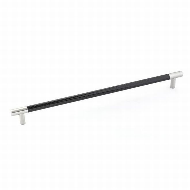 Emtek Carbon Fiber Black 12" Bar Pull Emtek