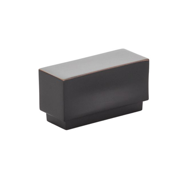Emtek 1" Center To Center Cinder Cabinet Knob 1-5/8" Overall Emtek