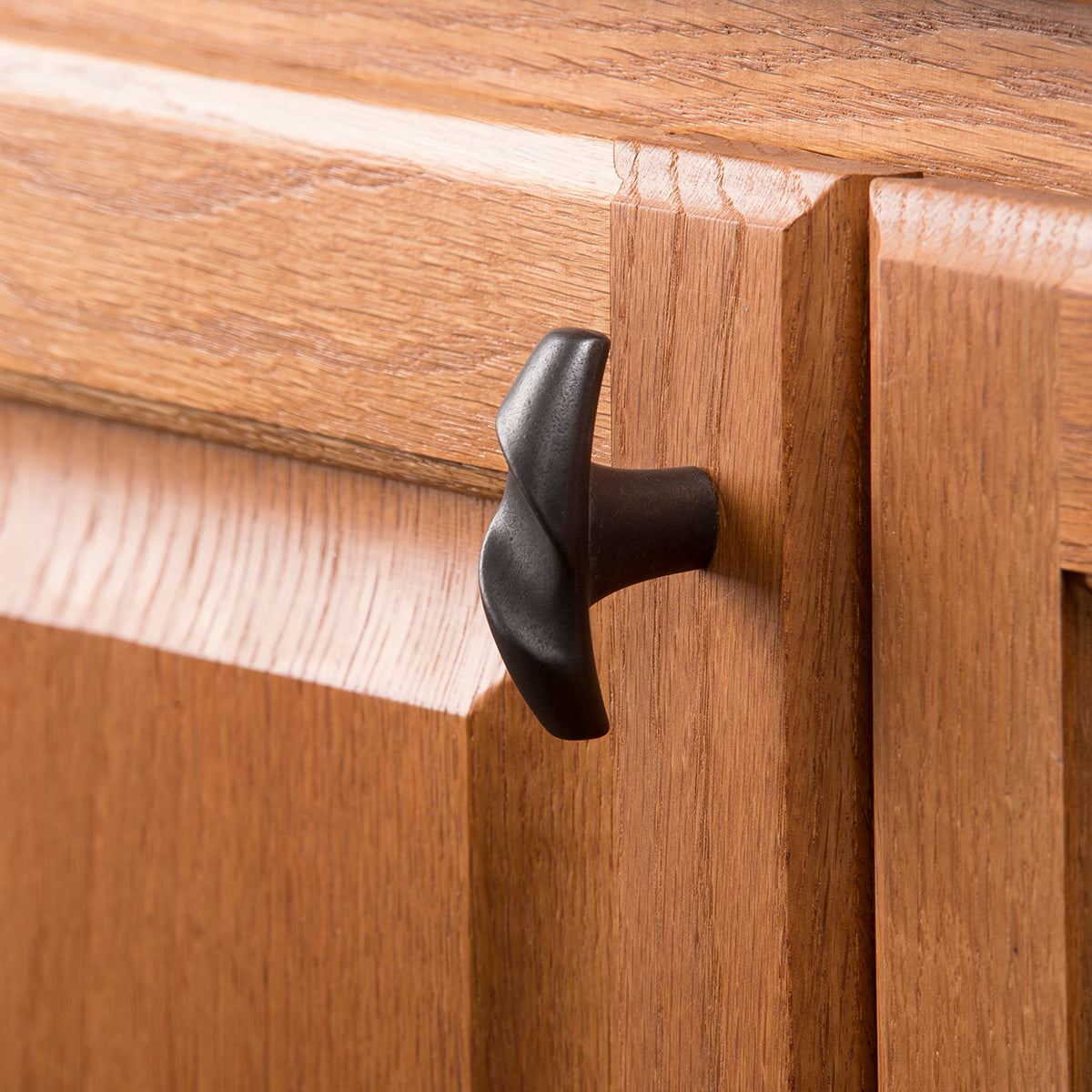 Serendipity Knob 2-1/8 Inch x 11/16 Inch Hickory Hardware