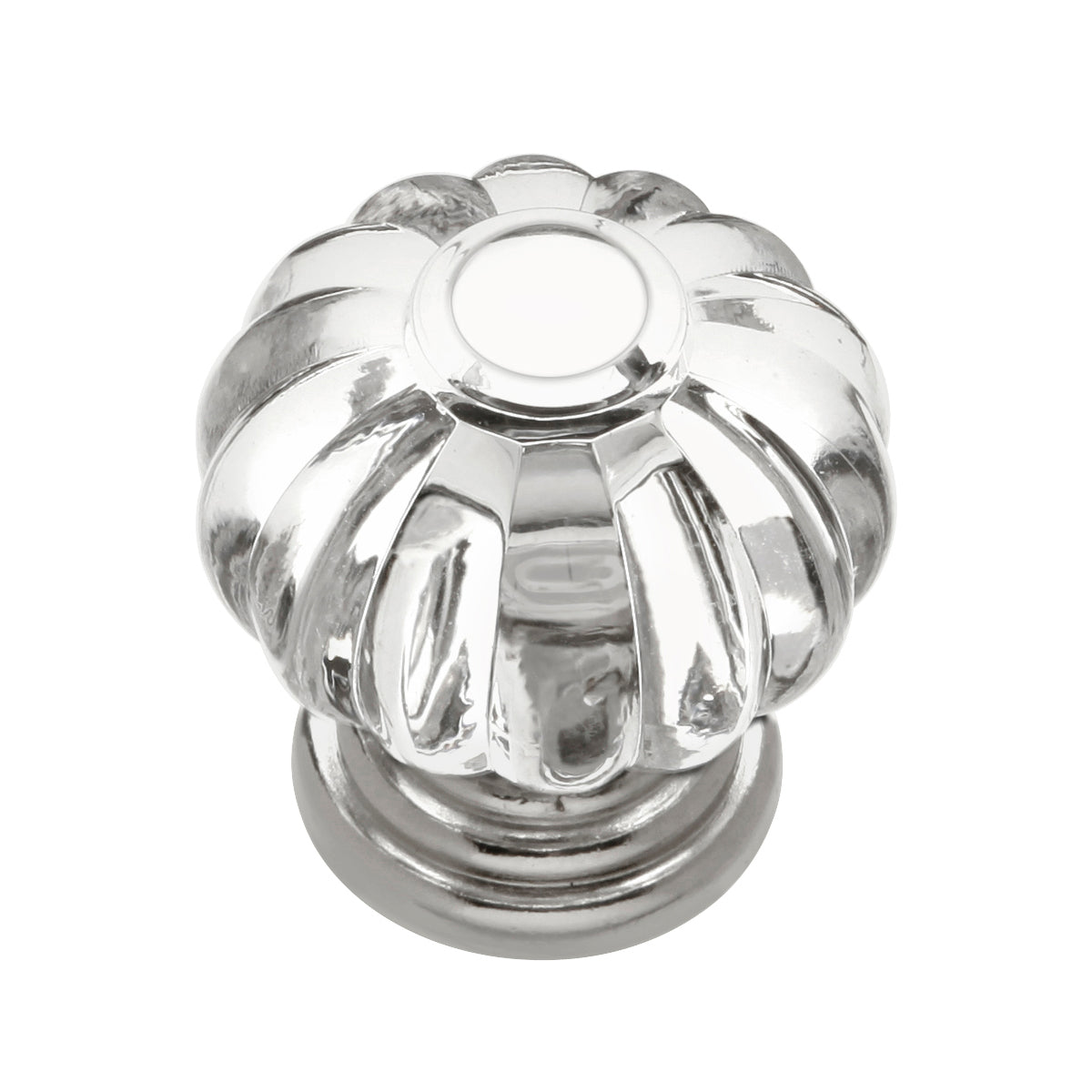 Hickory Hardware Crystal Palace Knob 1-1/8 Inch Diameter Hickory Hardware