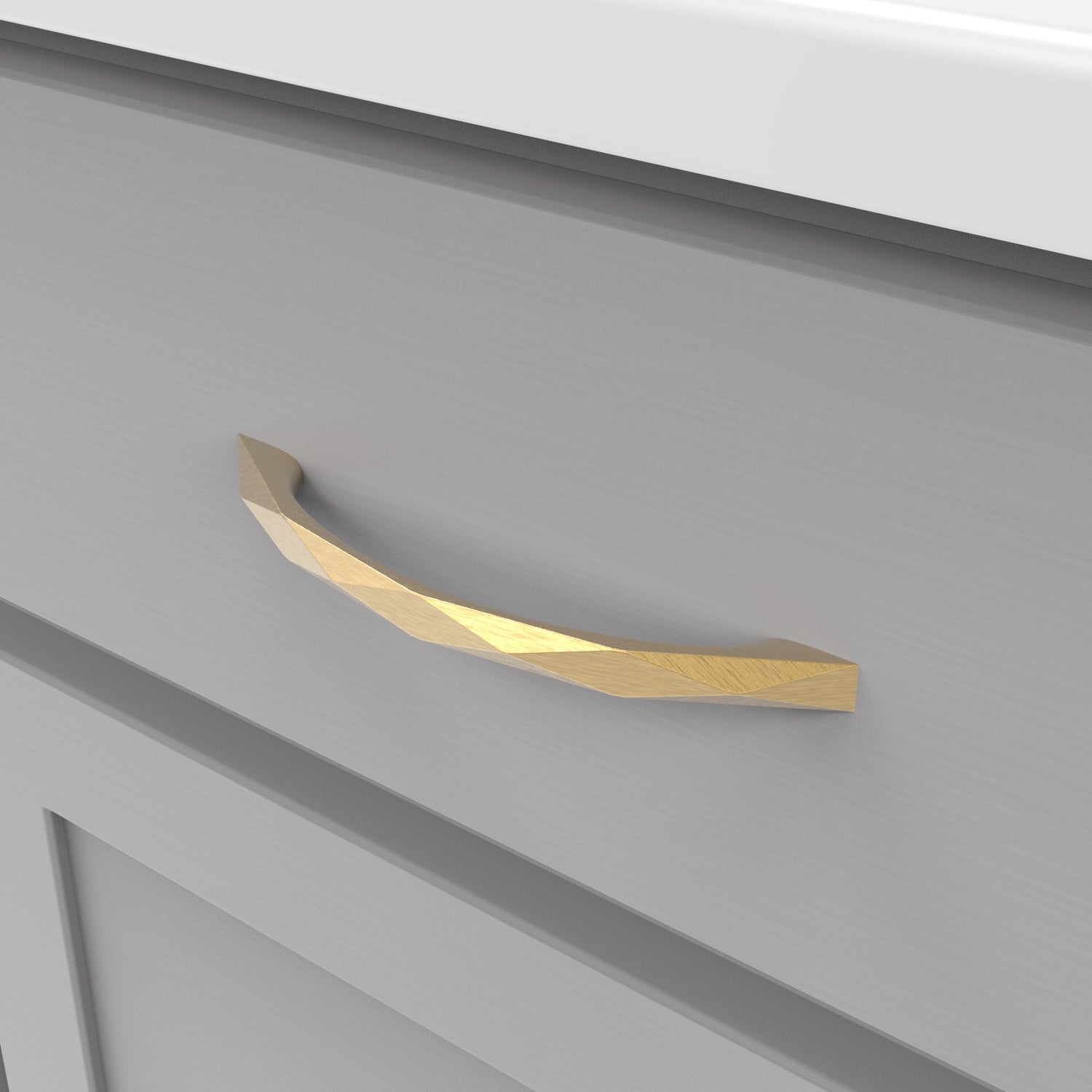 Hickory Hardware Karat Pull 5-1/16 Inch (128mm) Center to Center Hickory Hardware