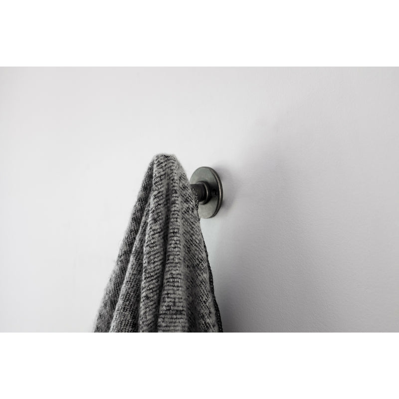 Hickory Hardware Pipeline Single Prong Hook 2-1/2 Inch Long Hickory Hardware