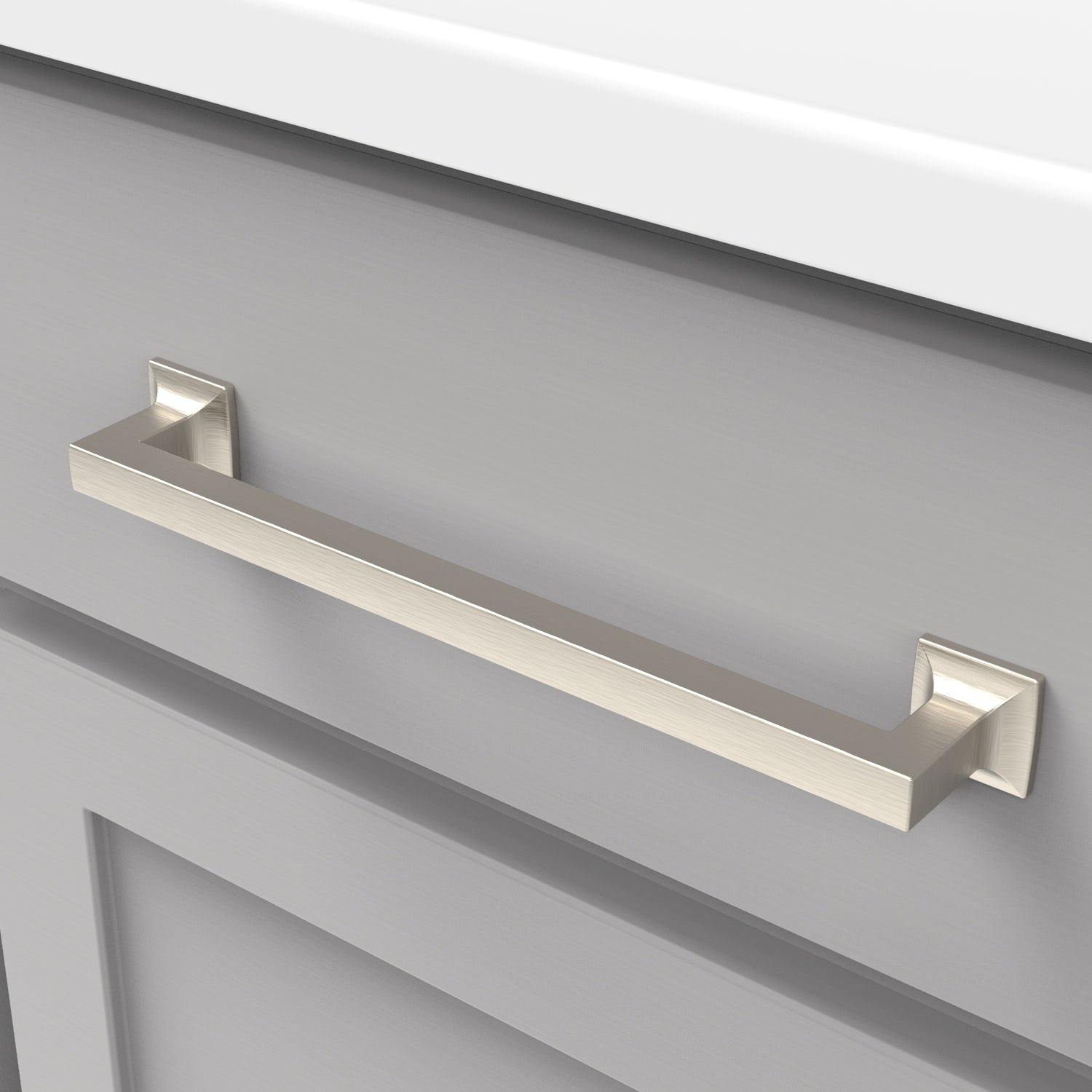 Hickory Hardware Studio Pull 8-13/16 Inch (224mm) Center to Center Hickory Hardware