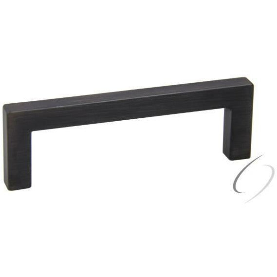 Crown Hardware 4-1/4" Modern Square Cabinet Pull with 3-3/4" Center to Center Crown Hardware