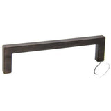 Crown Hardware 5-1/2" Modern Square Cabinet Pull with 5" Center to Center Crown Hardware