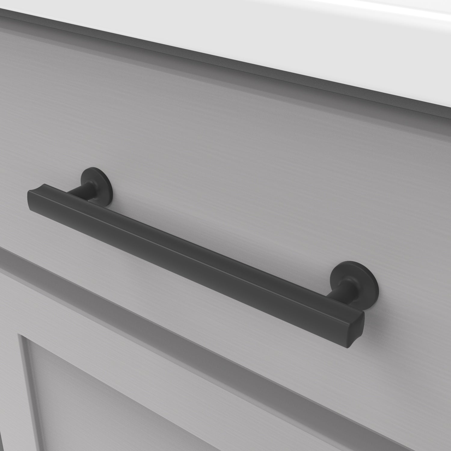 Hickory Hardware Woodward Pull 6-5/16 Inch (160mm) Center to Center Hickory Hardware