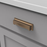 Hickory Hardware Studio Cup Pull 3 Inch & 3-3/4 Inch (96mm) Center to Center Hickory Hardware