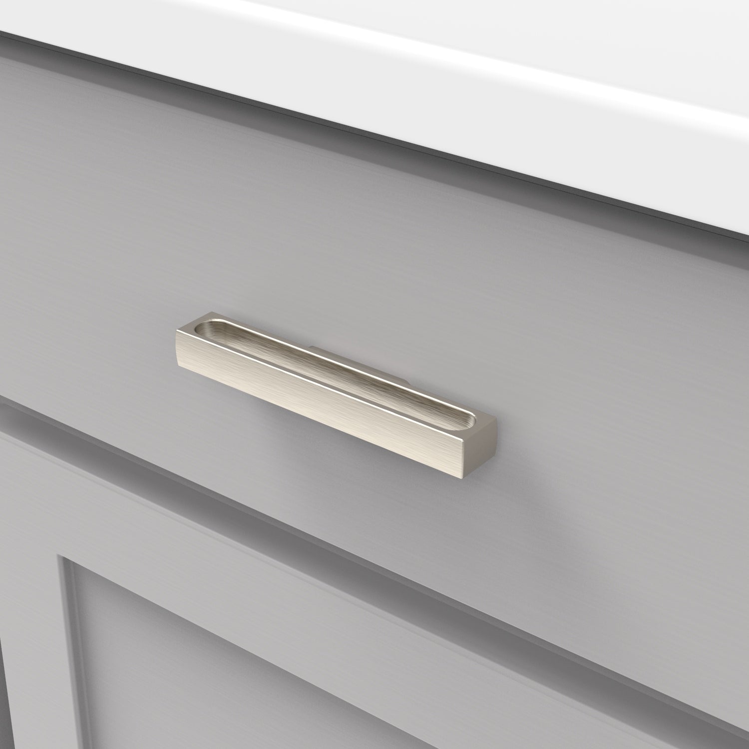 Hickory Hardware Metropolis Pull 1-1/2 Inch Center to Center Hickory Hardware