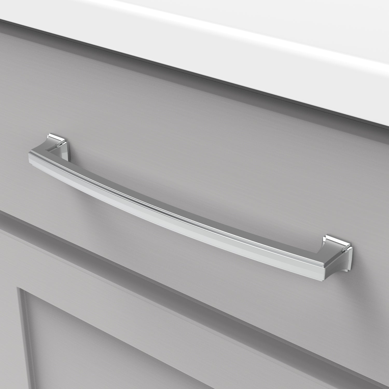 Hickory Hardware Bridges Pull 8-13/16 Inch (224mm) Center to Center Hickory Hardware