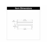 Hickory Hardware Skylight Pull 5-1/16 Inch (128mm) Center to Center Hickory Hardware