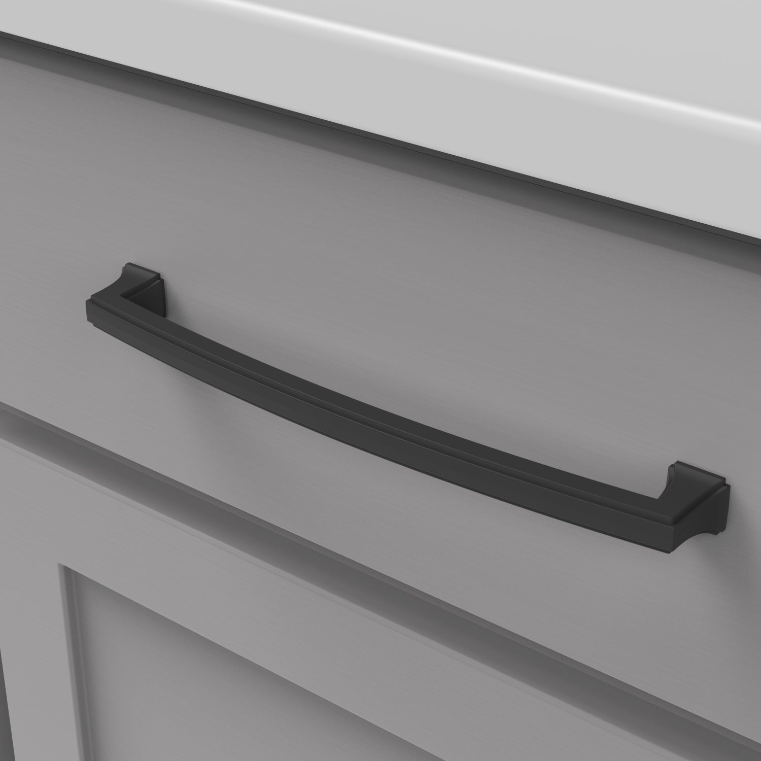 Hickory Hardware Bridges Pull 8-13/16 Inch (224mm) Center to Center Hickory Hardware
