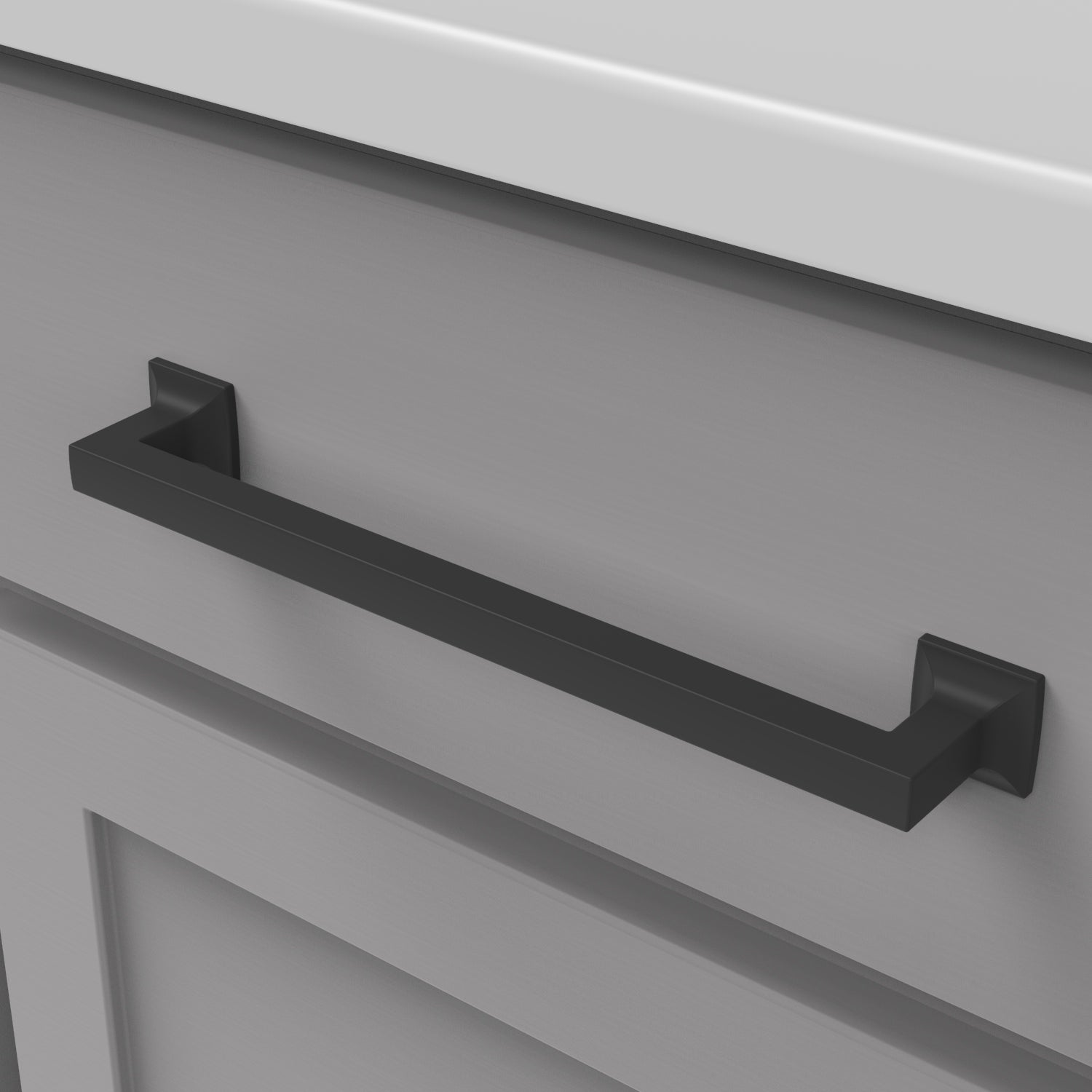 Hickory Hardware Studio Pull 8-13/16 Inch (224mm) Center to Center Hickory Hardware