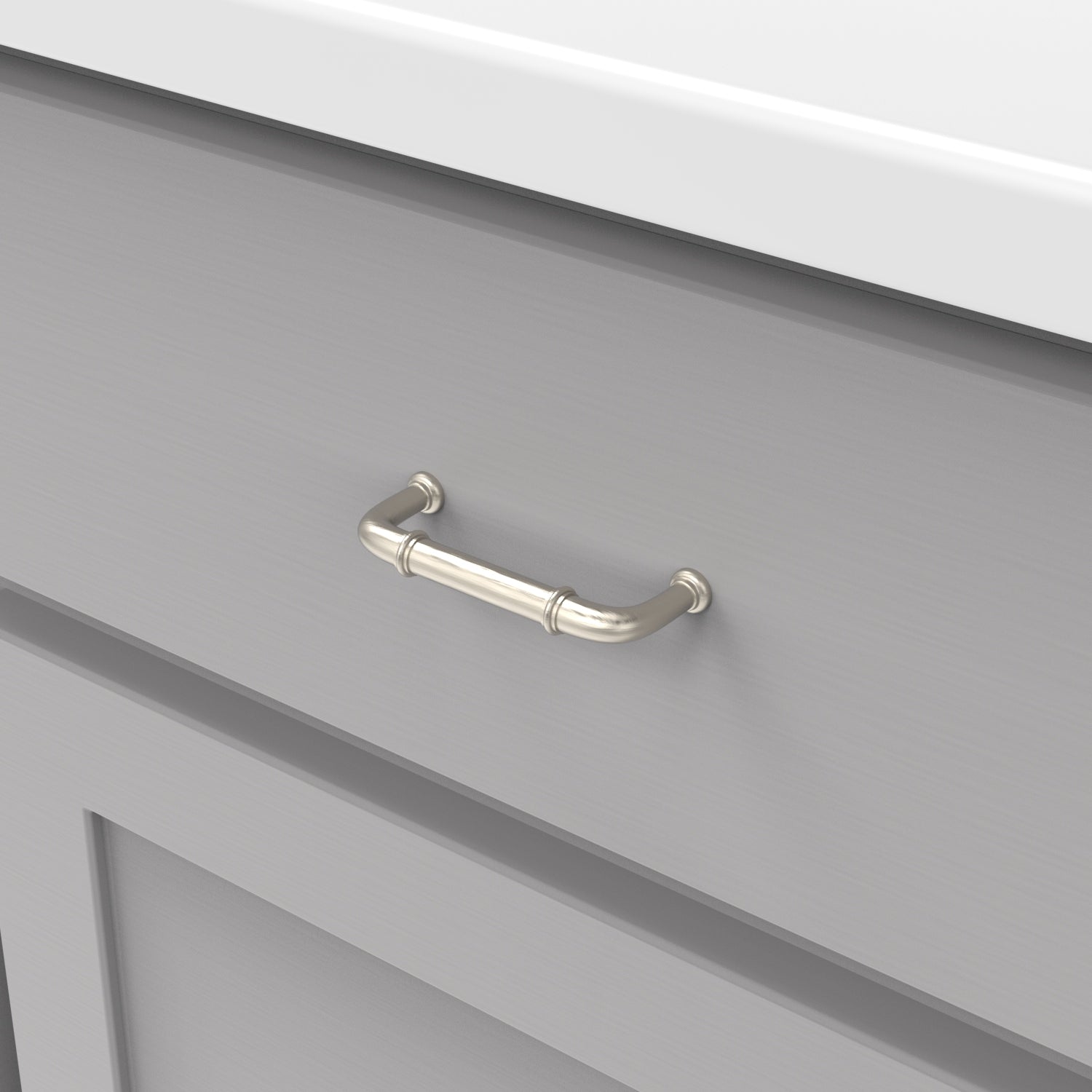 Hickory Hardware Cottage Pull 3 Inch Center to Center Hickory Hardware