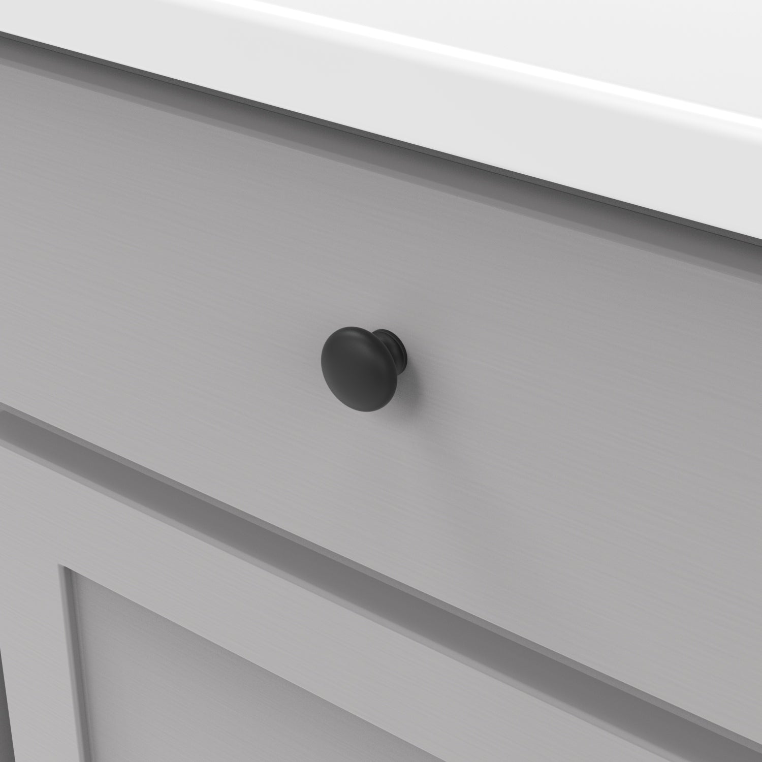 Hickory Hardware Cottage Knob 1-1/8 Inch Diameter Hickory Hardware