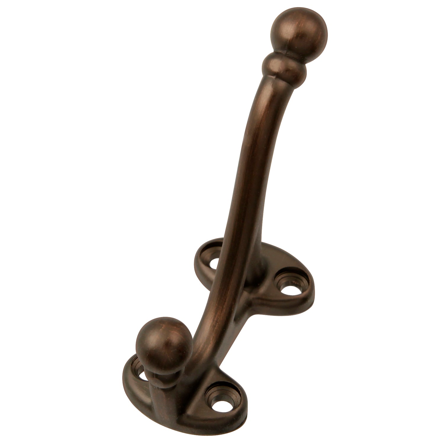 Hickory Hardware Hooks Coat Hook Double 5/8 Inch Center to Center Hickory Hardware