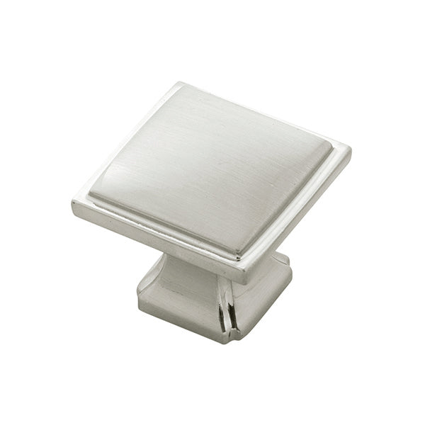 Hickory Hardware Bridges Knob 1-1/4 Inch Square Hickory Hardware
