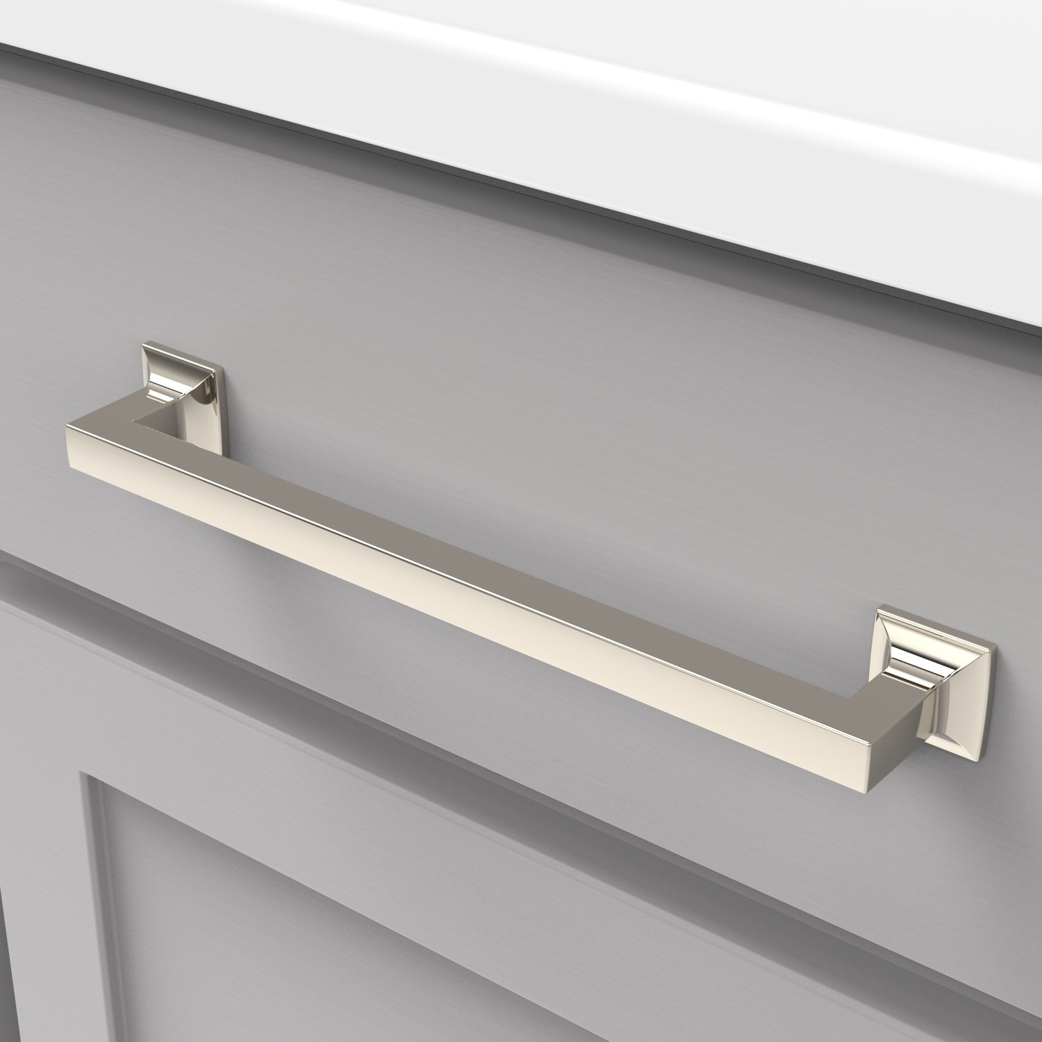 Hickory Hardware Studio Pull 8-13/16 Inch (224mm) Center to Center Hickory Hardware