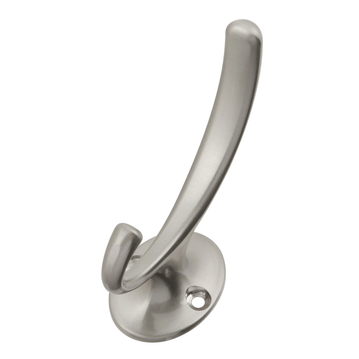 Hickory Hardware Luna Coat Hook Double 7/8 Inch Center to Center Hickory Hardware
