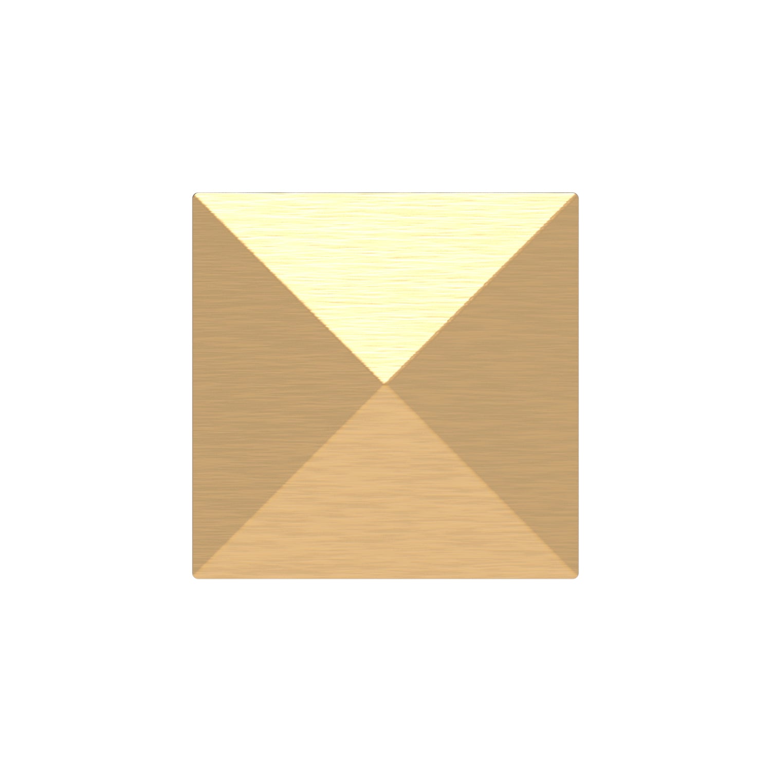 Hickory Hardware Studio Knob 1-1/4 Inch Square Hickory Hardware