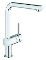 Grohe Single Handle Pull-Out Kitchen Faucet Dual Spray 1.75 GPM Grohe