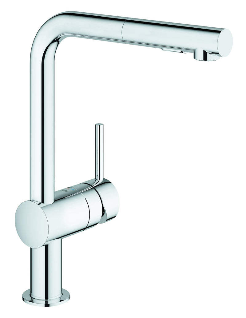 Grohe Single Handle Pull-Out Kitchen Faucet Dual Spray 1.75 GPM Grohe