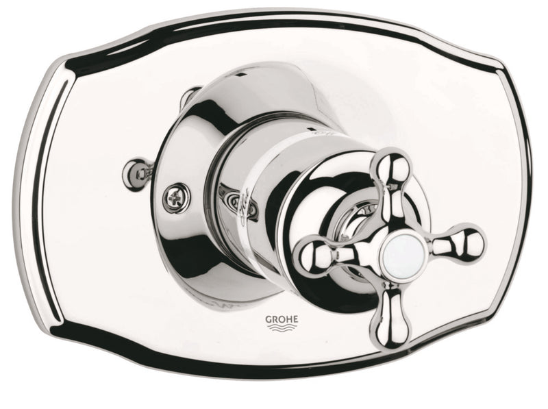 Grohe Pressure Balance Valve Trim with Cross Handle Grohe