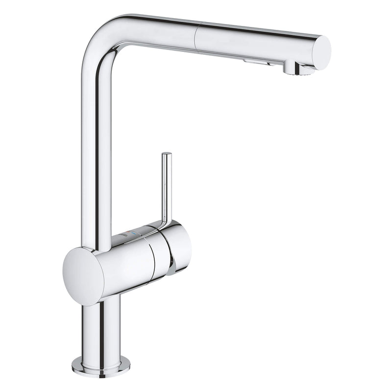 Grohe Single Handle Pull-Out Kitchen Faucet Dual Spray 1.75 GPM Grohe