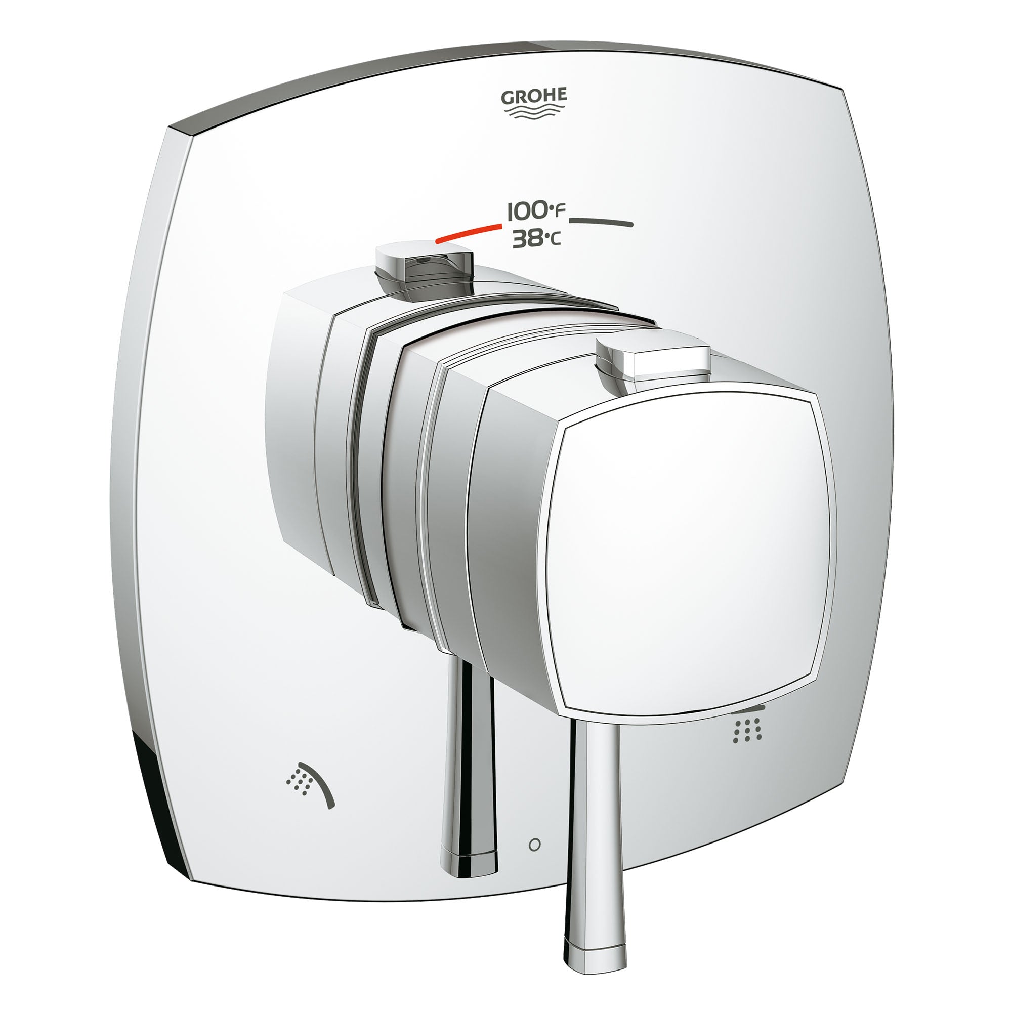 Grohe Dual Function Thermostatic Valve Trim Grohe