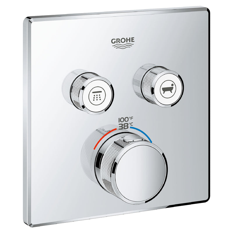 Grohe Dual Function Thermostatic Valve Trim Grohe