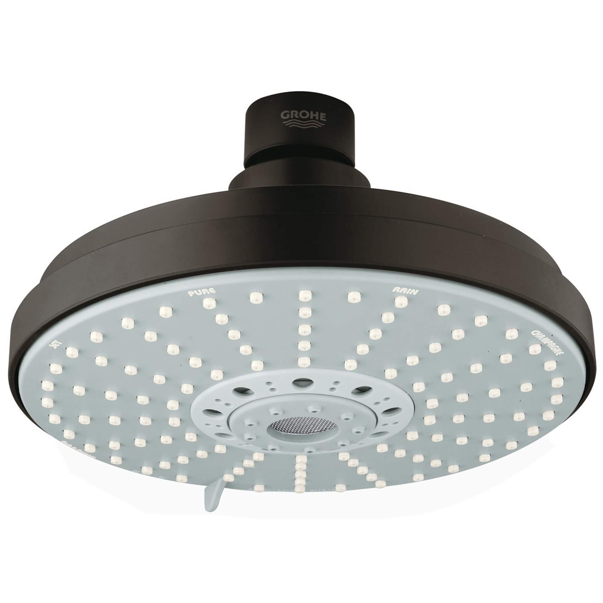 Grohe 160 Shower Head, 6-1/4" - 4 Sprays, 2.5 gpm Grohe