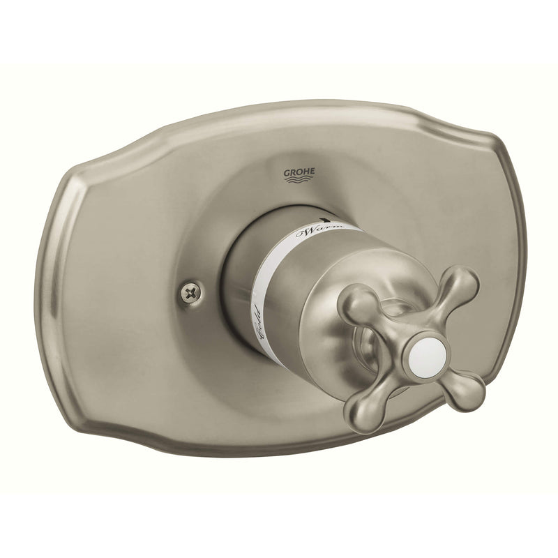Grohe Pressure Balance Valve Trim with Cross Handle Grohe