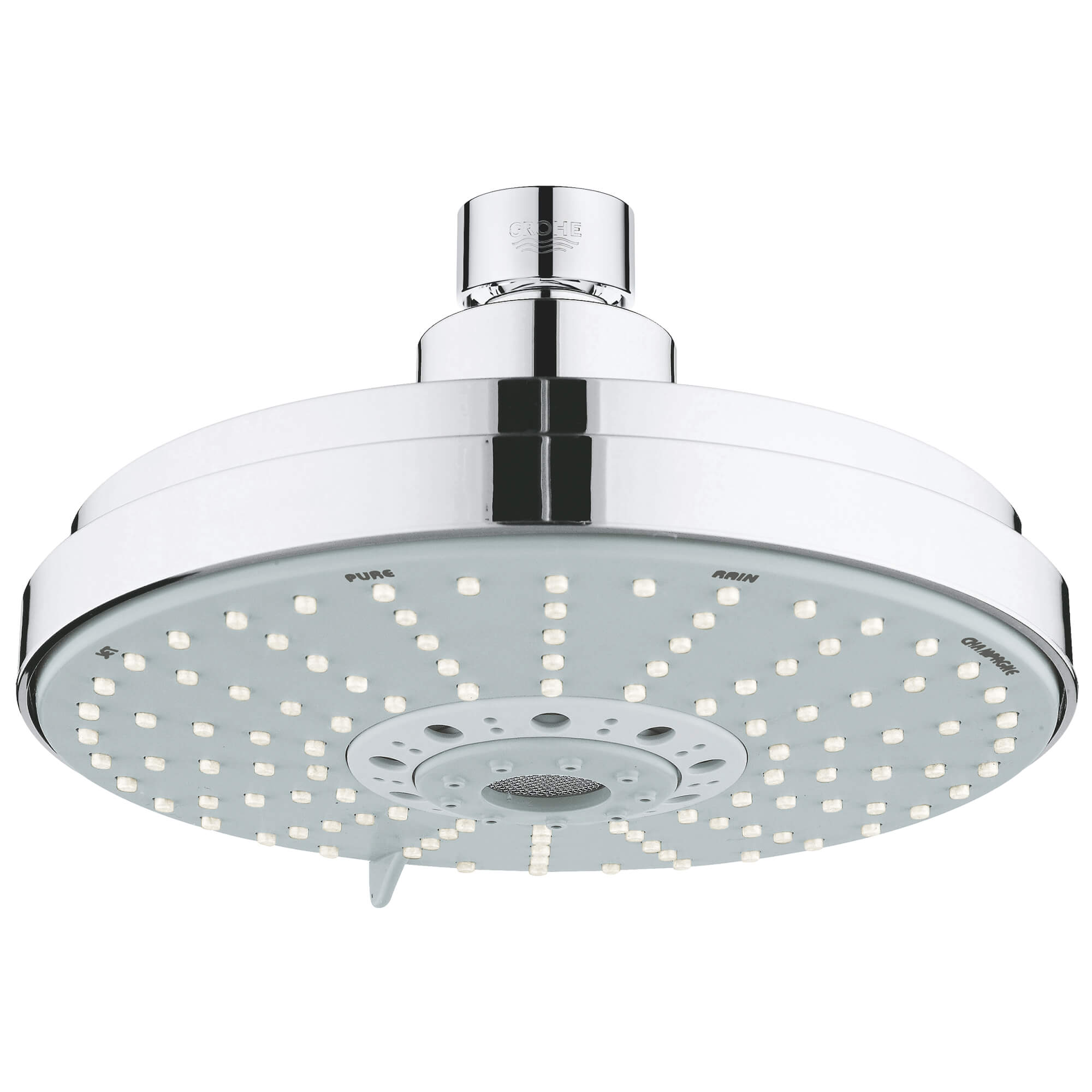 Grohe 160 Shower Head, 6-1/4" - 4 Sprays, 2.5 gpm Grohe