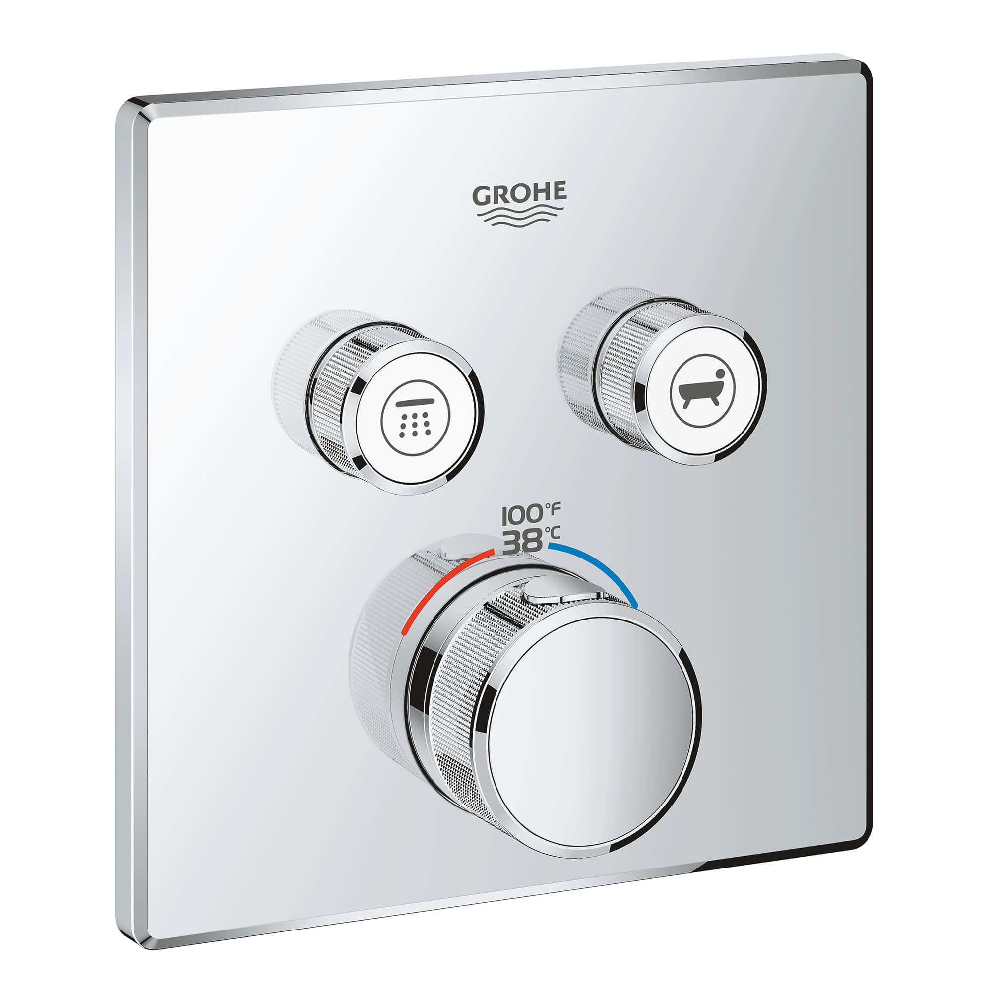 Grohe Dual Function Thermostatic Valve Trim Grohe