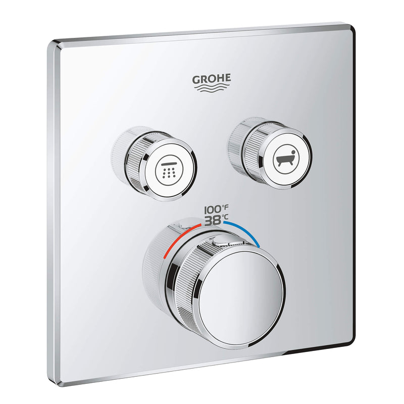 Grohe Dual Function Thermostatic Valve Trim Grohe