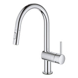 Grohe Single Handle Pull Down Kitchen Faucet Dual Spray 1.75 GPM with Touch Technology Grohe