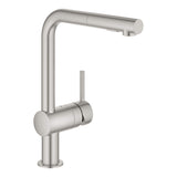 Grohe Single Handle Pull-Out Kitchen Faucet Dual Spray 1.75 GPM Grohe