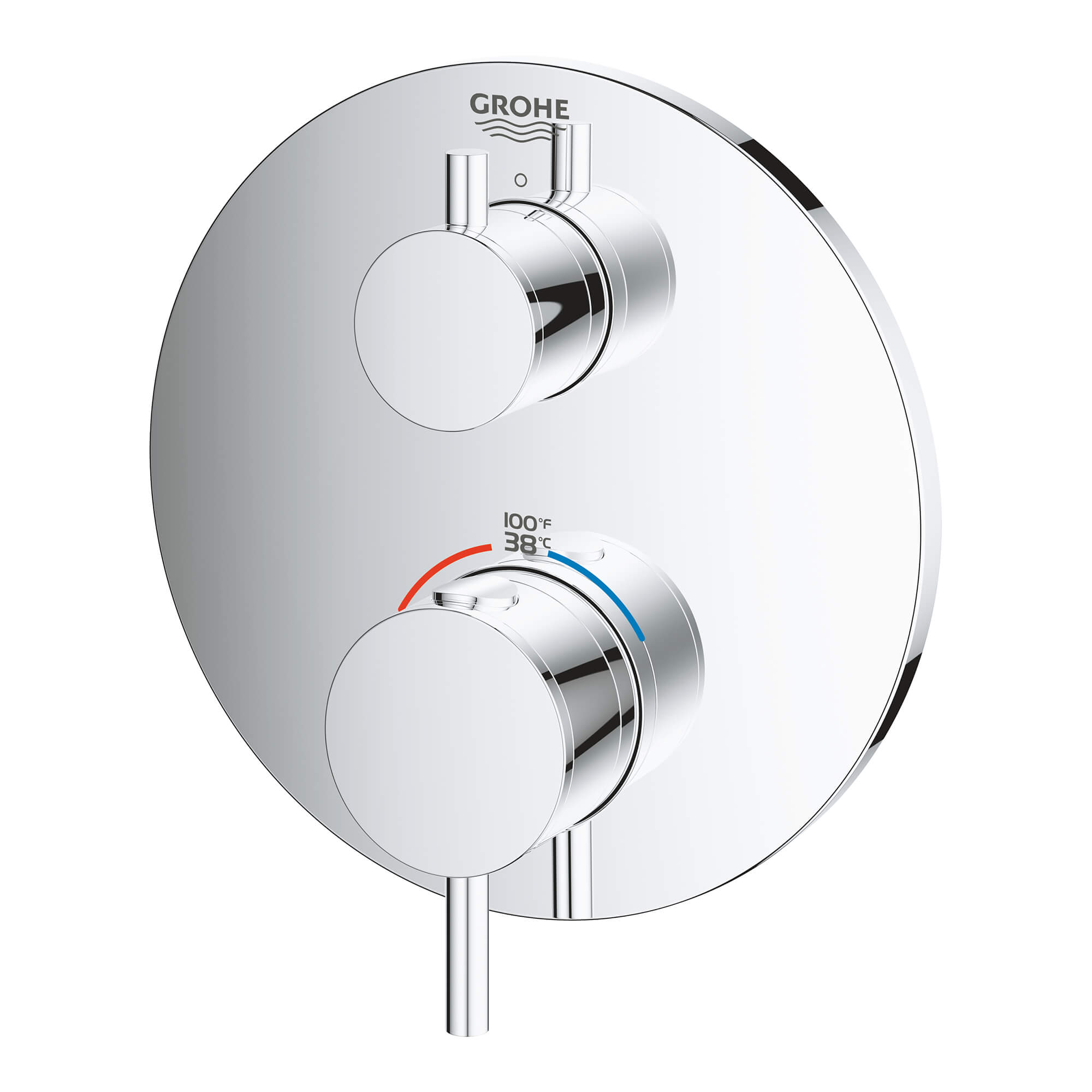 Grohe Single Function 2-Handle Thermostatic Valve Trim Grohe