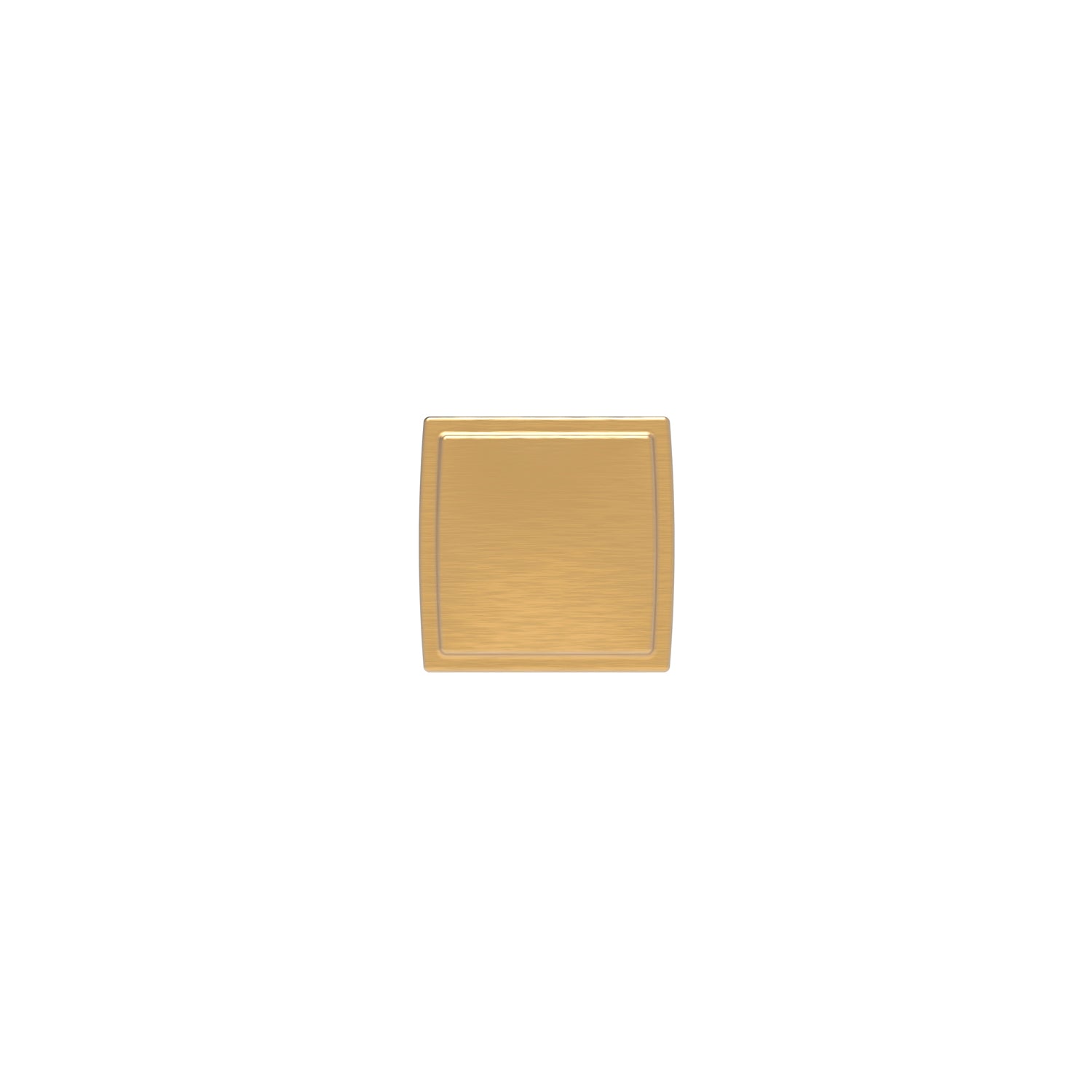 Hickory Hardware Bridges Knob 1-1/4 Inch Square Hickory Hardware