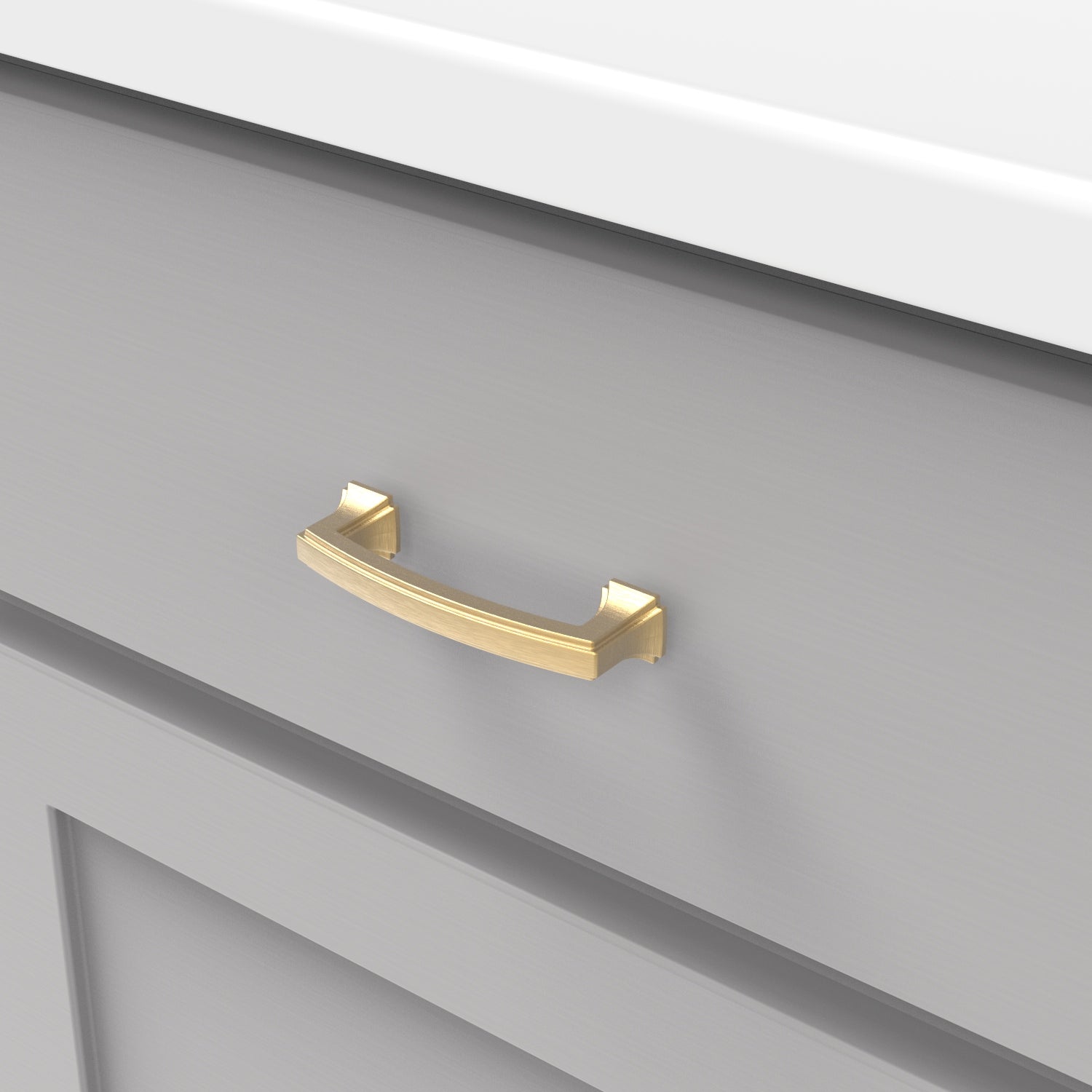 Hickory Hardware Bridges Pull 3 Inch Center to Center Hickory Hardware