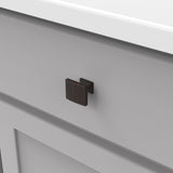 Hickory Hardware Forge Knob 1-7/16 Inch X 1-1/4 Inch Hickory Hardware