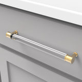 Hickory Hardware Midway Pull 8-13/16 Inch (224mm) Center to Center Hickory Hardware