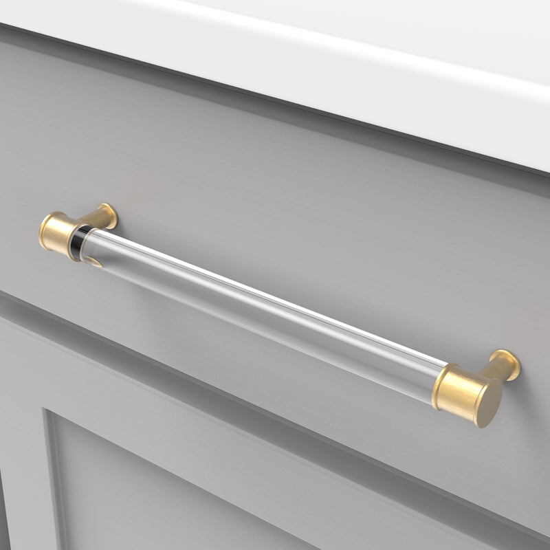 Hickory Hardware Midway Pull 8-13/16 Inch (224mm) Center to Center Hickory Hardware