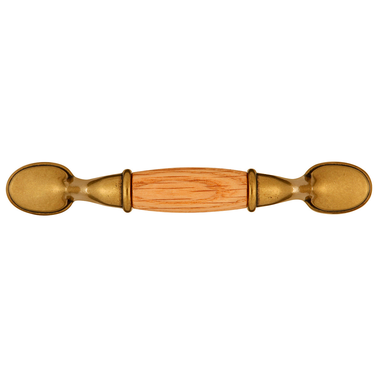Hickory Hardware Woodgrain Pull 3 Inch Center to Center Hickory Hardware