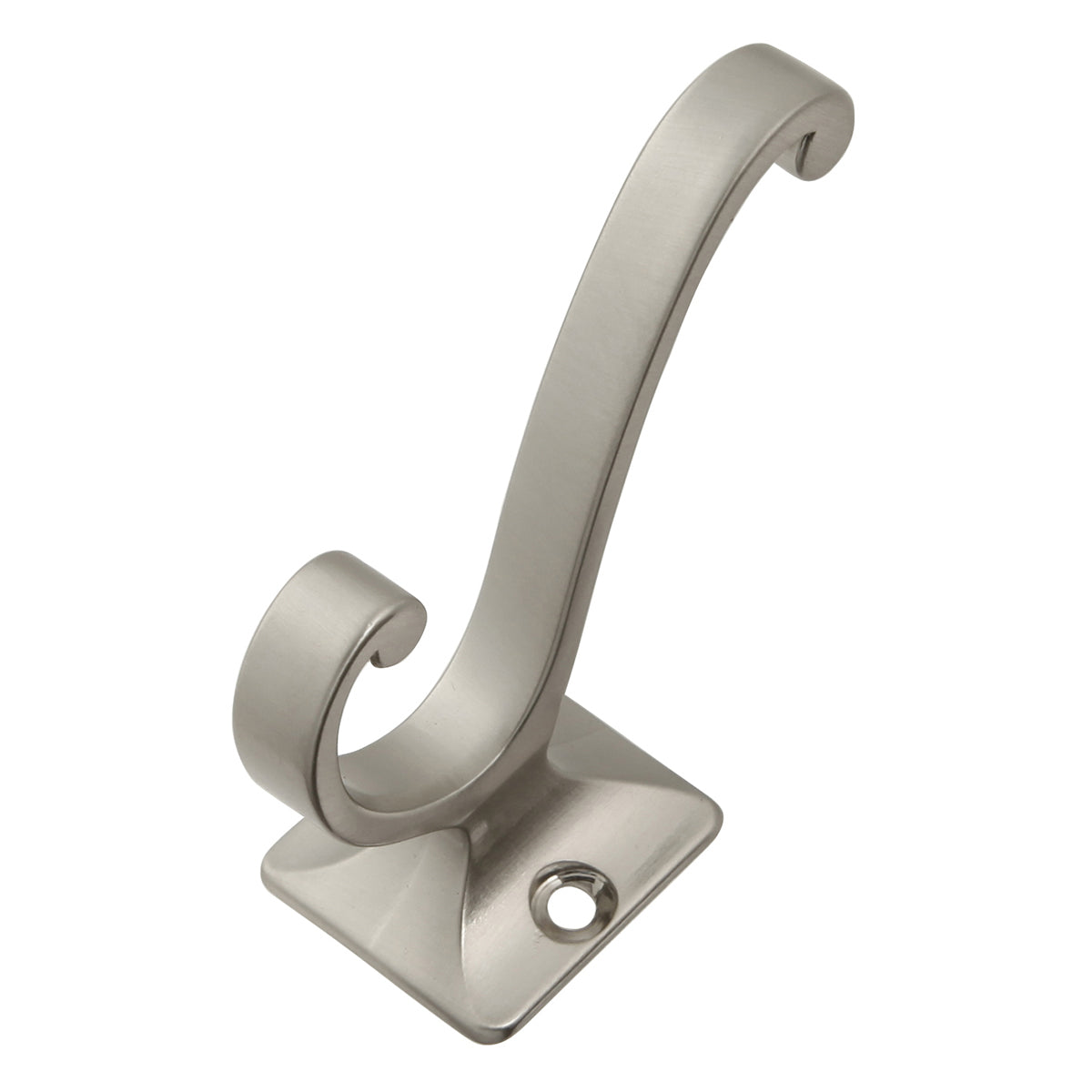 Hickory Hardware Catania Coat Hook Double 3/4 Inch Center to Center Hickory Hardware