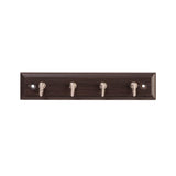 Hickory Hardware Key Hook Rails 4 Key Hook Rail 8 Inch Long Hickory Hardware