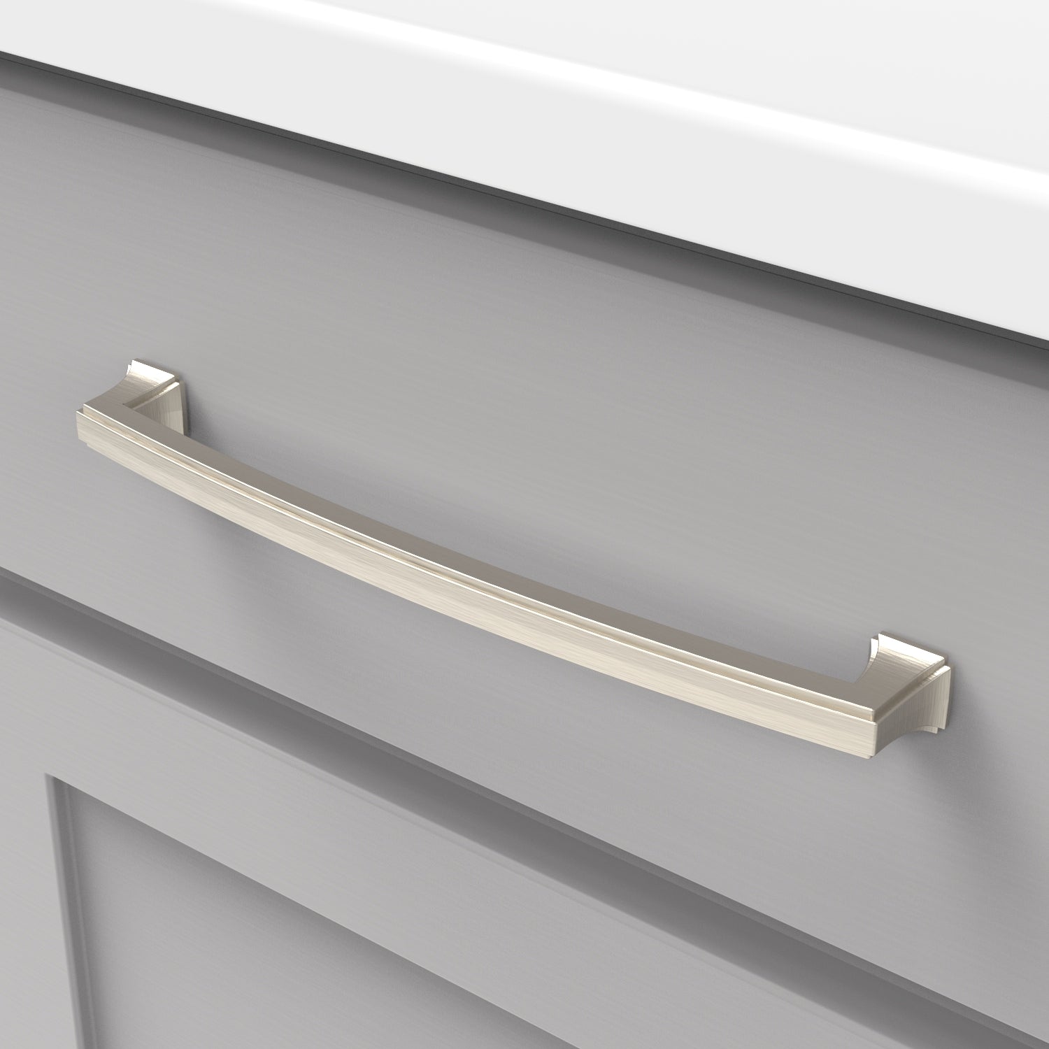 Hickory Hardware Bridges Pull 8-13/16 Inch (224mm) Center to Center Hickory Hardware