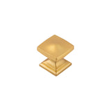 Hickory Hardware Dover Knob 1-1/4 Inch Square Hickory Hardware